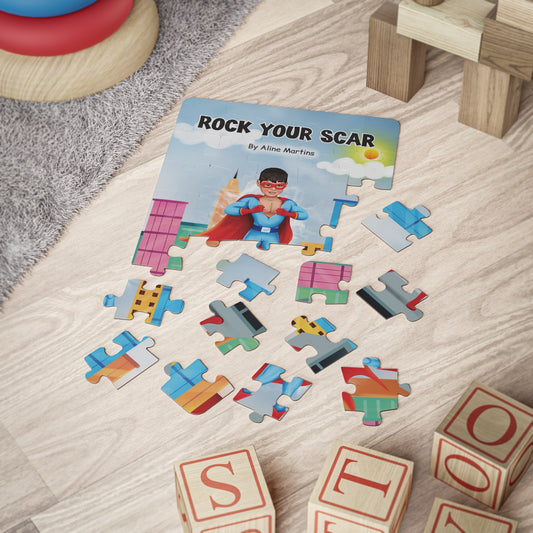 PREMIUM Rock Your Scar Kids Puzzle, 30-Piece